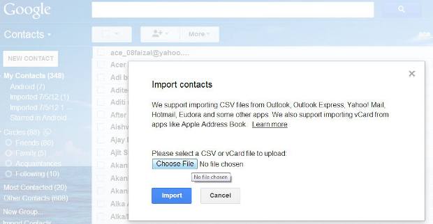 How To Sync Android Contacts With Gmail Account
