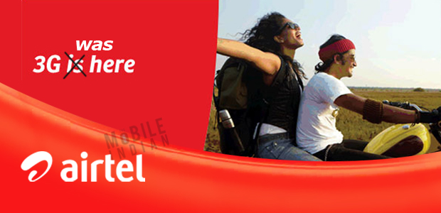 Airtel will have to stop 3-G services in 7 circles