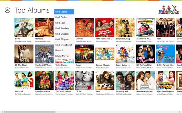 Dhingana music app launched for Windows 8
