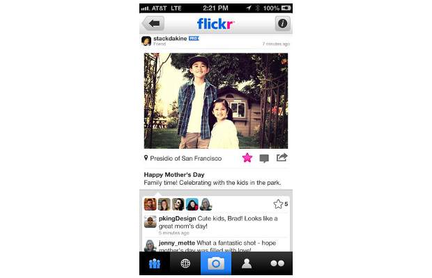 Flickr app for iOS gets Live Filters