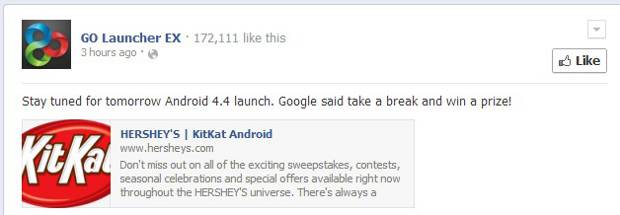 Google to launch Android 4.4 KitKat on October 26