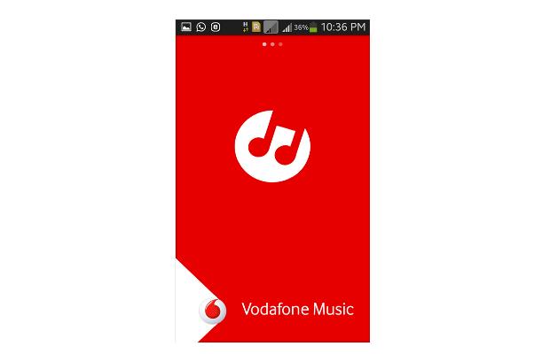 Vodafone Music app
