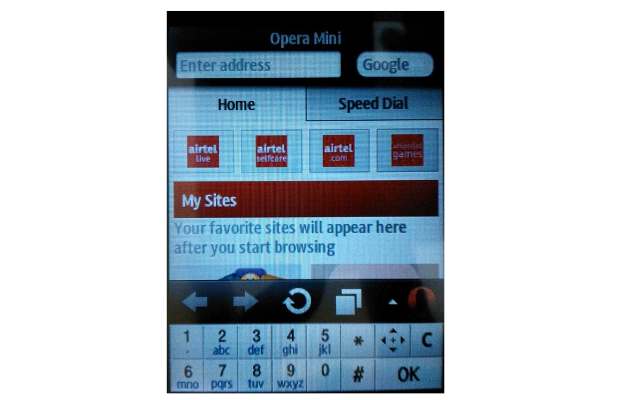 Opera Mini browser