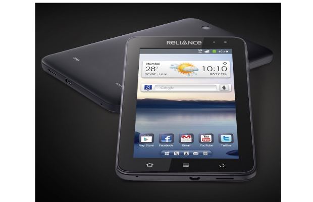 RCom launches new 3G tablet