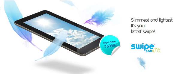 Swipe Telecom launches tablet