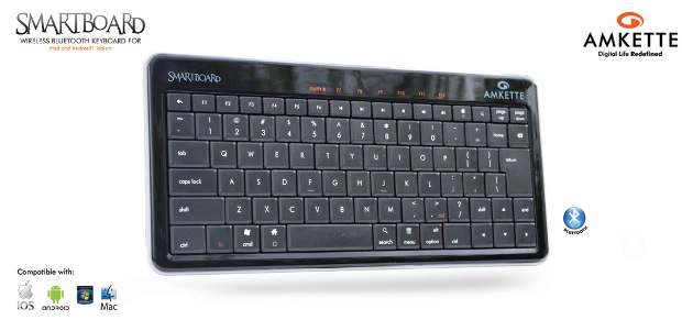Amkette launches Bluetooth keyboard for tablets