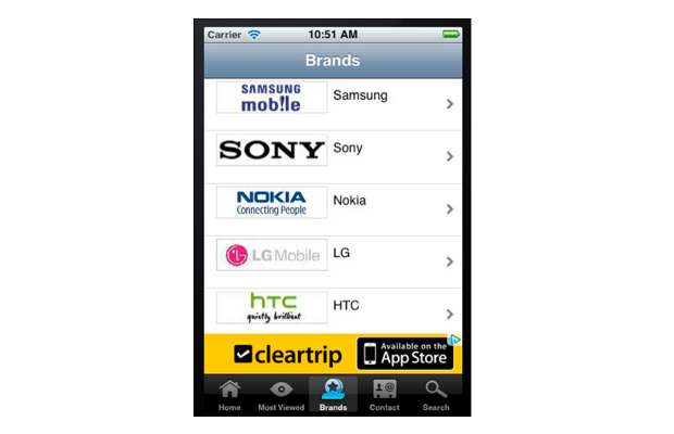 Compare mobiles on the go with The Mobile Indian