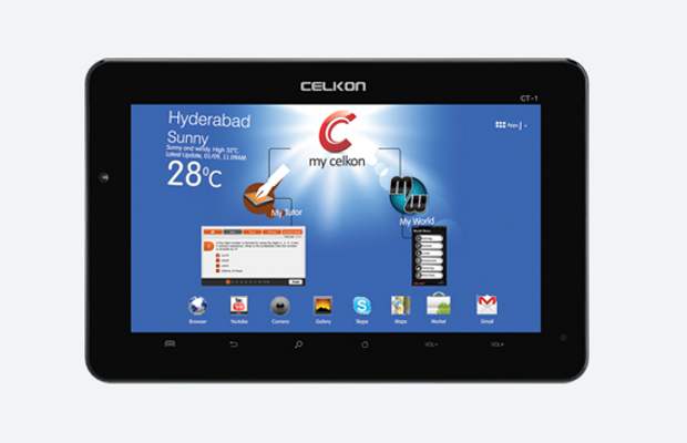 Celkon Mobiles launched a low cost Android tablet