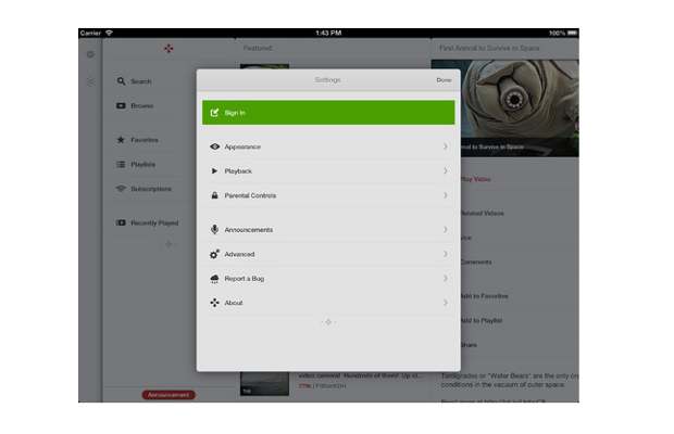 New app brings better YouTube playback