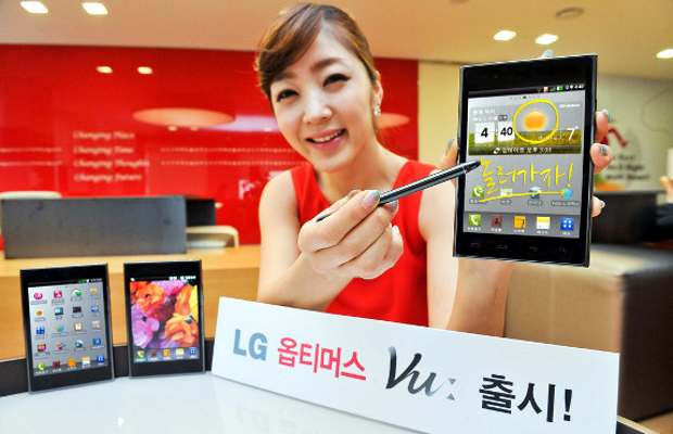 LG Optimus Vu now in India