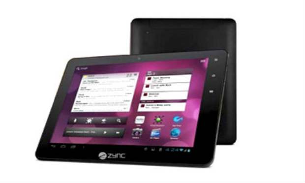 Zync launches 9.7 inch Android tab