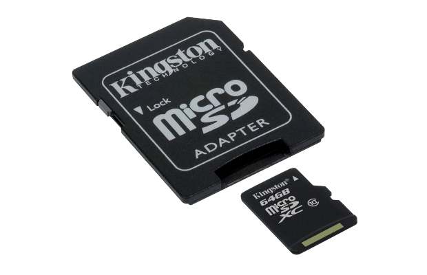 Kingston launches 64 GB class 10 micro SD card