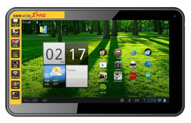 Simmtronics launches 7 inch tab