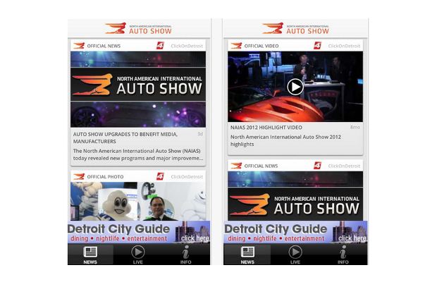 Detroit Auto Show app