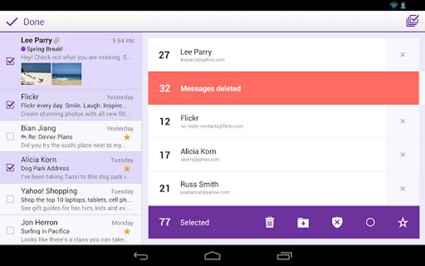 Yahoo Mail app launched