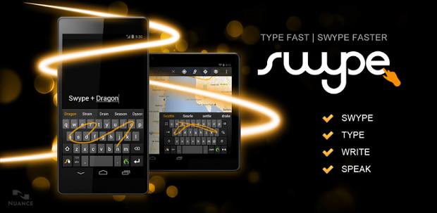 Swype Android keypad