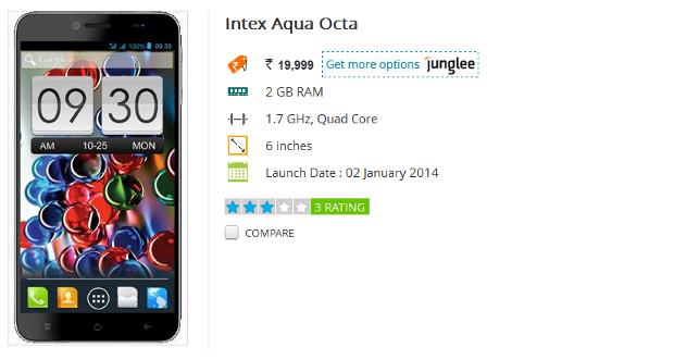 Intex Aqua Octa