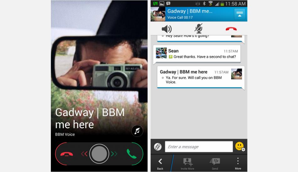 BBM for iOS, Android