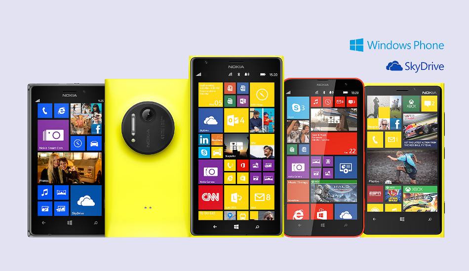 Buy a Lumia smartphone and get 20 GB SkyDrive storage for free