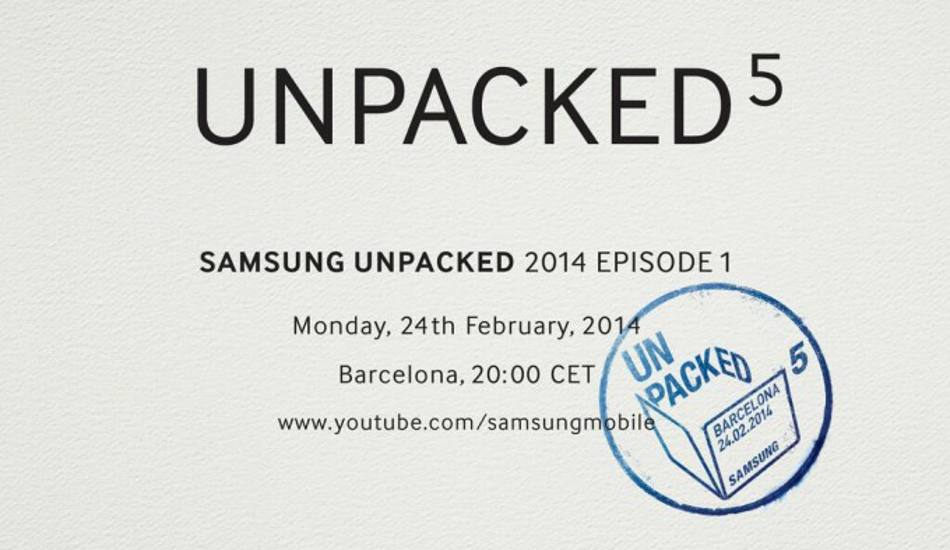 Samsung Unpacked 5 event set