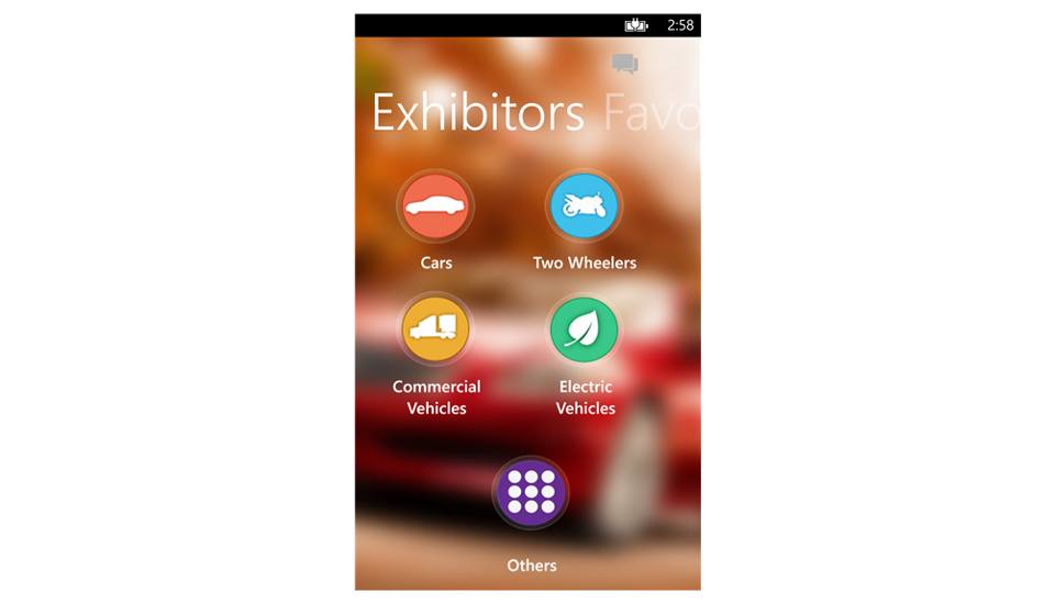 Auto Expo 2014 official app