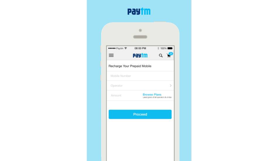 Paytm launches mobile shopping app