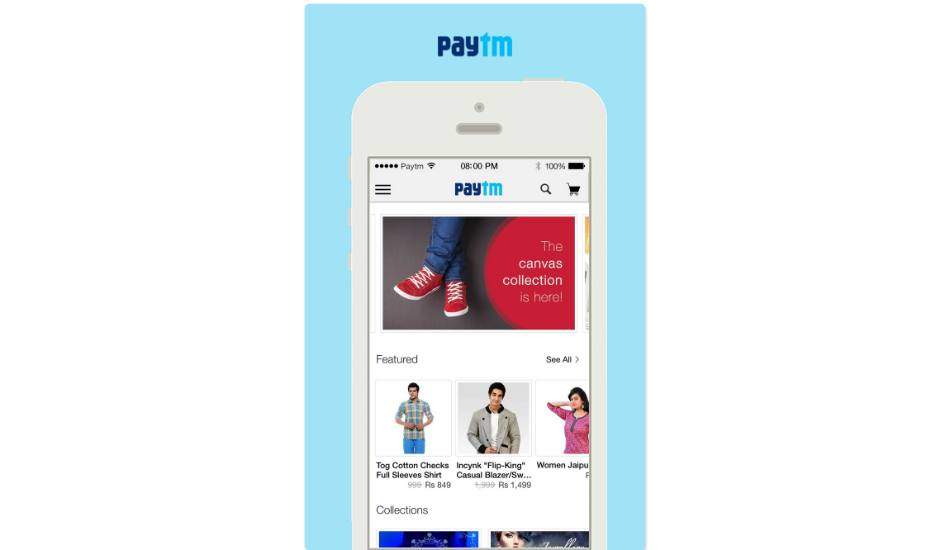 Paytm launches mobile shopping app