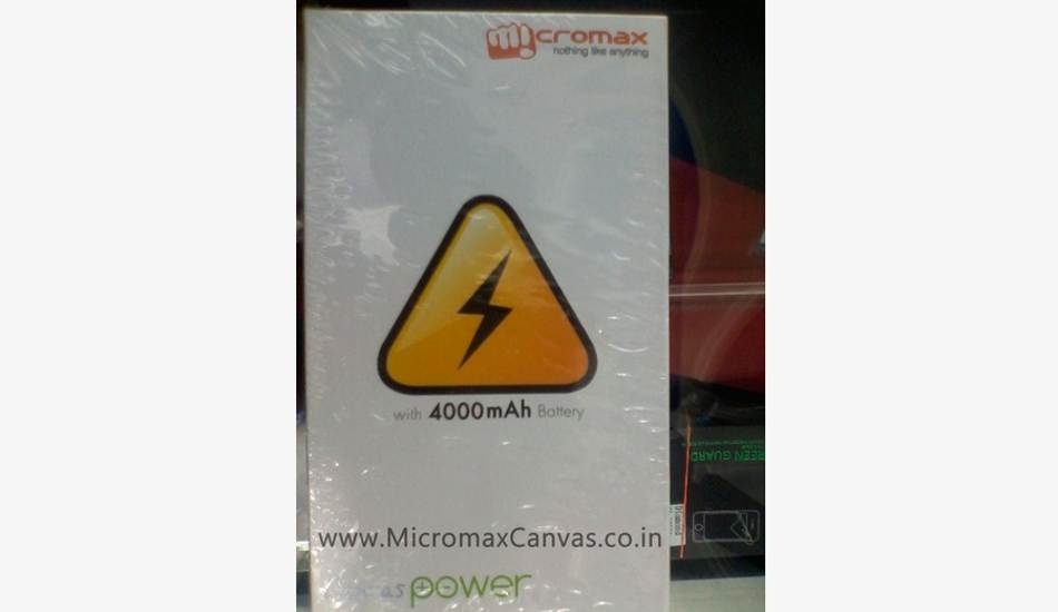 Micromax Canvas Power