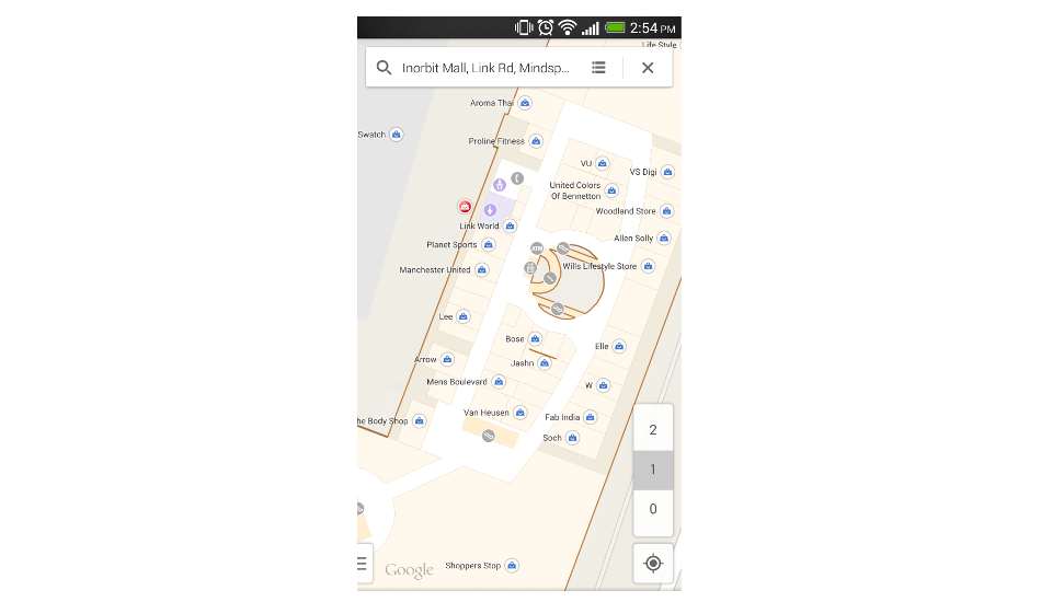 Google Maps now offers indoor services