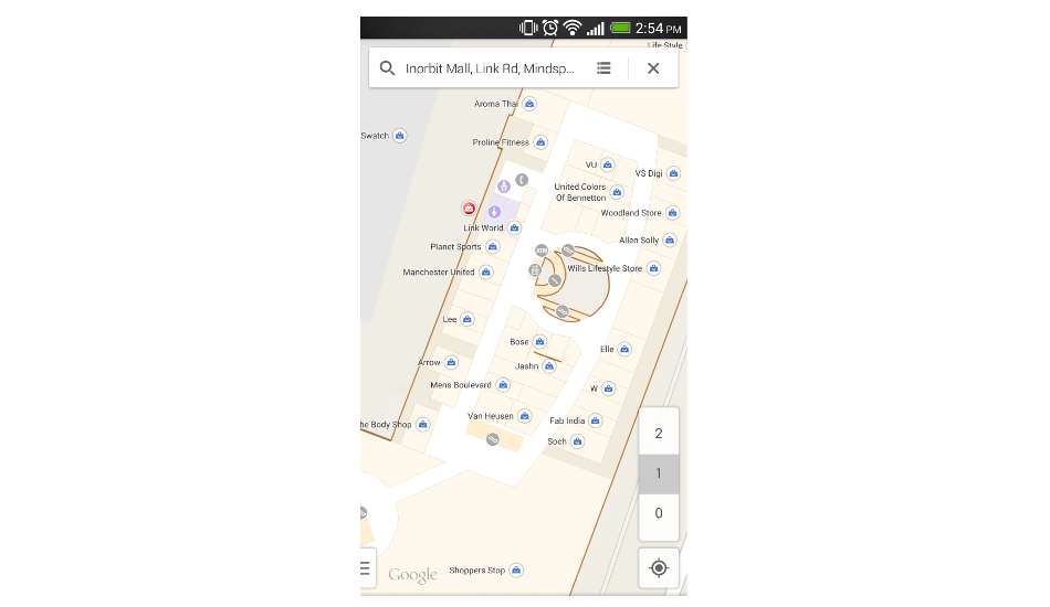 Google Maps now offers indoor services