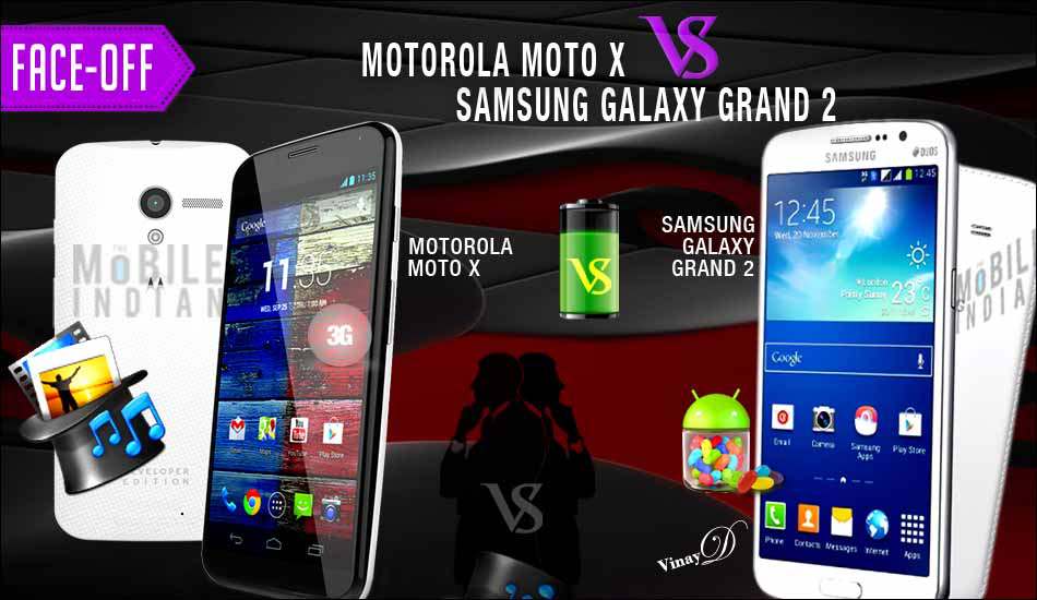 Motorola Moto X (16GB) vs Samsung Galaxy Grand 2