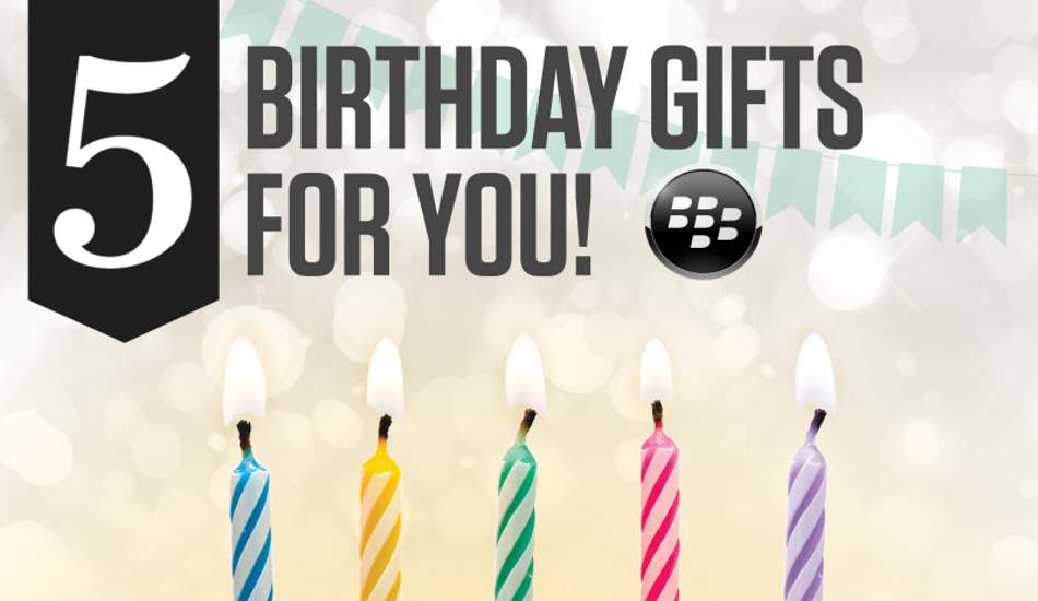 fifth anniversary of the BlackBerry World