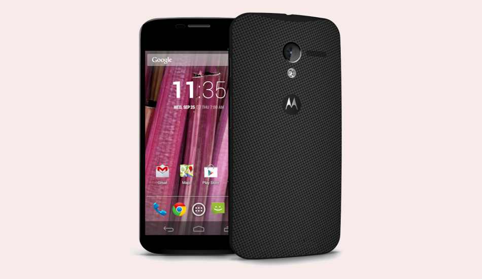 Motorola Moto X vs HTC Desire 600c