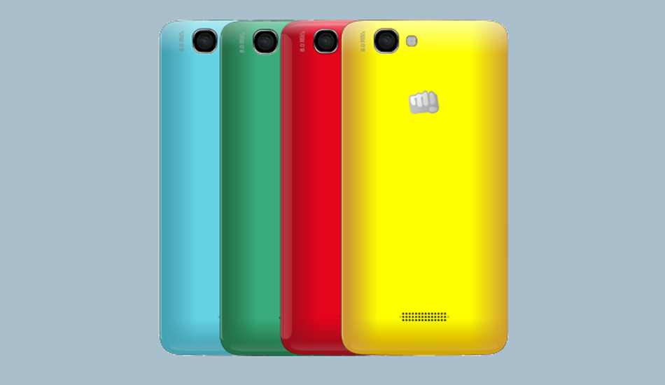 Micromax Canvas 2 Colours