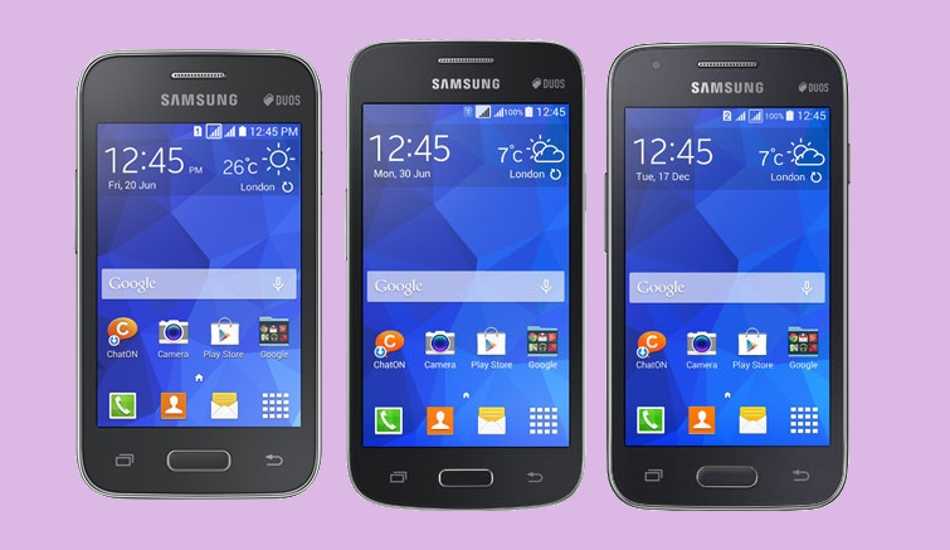 Samsung launches three phones