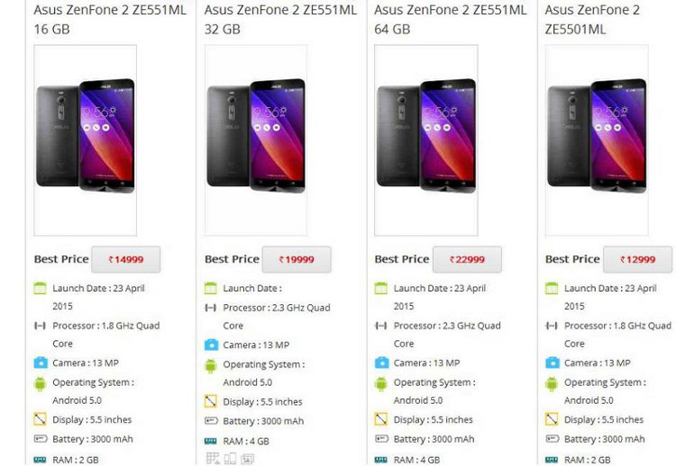 Asus Zenfone 2