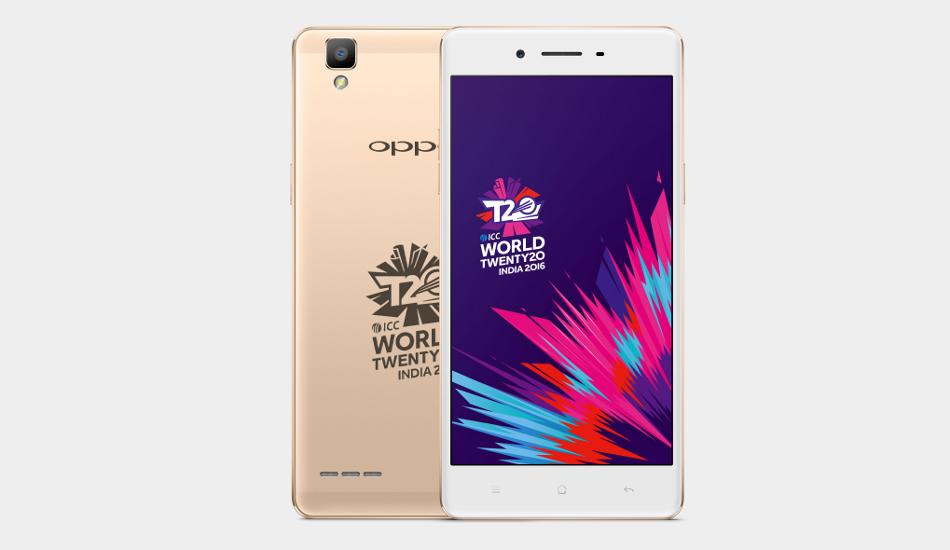 Oppo F1 ICC WT20 limited edition