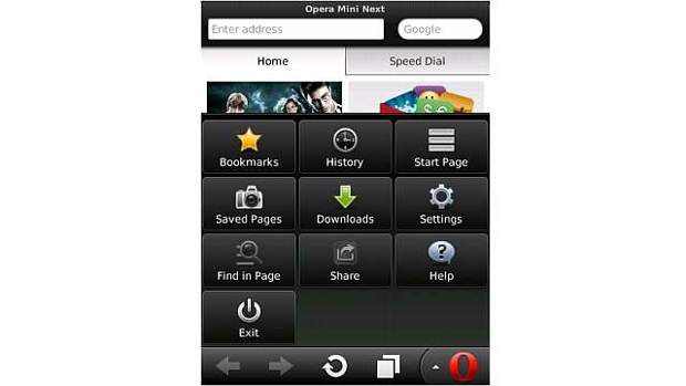 Opera Mini For Blackberry Q10 / Opera Mini Handler Ui ...