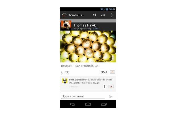 Google+ for Android