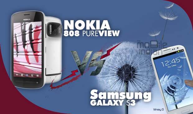 Nokia Pureview 808 Vs Samsung Galaxy S III