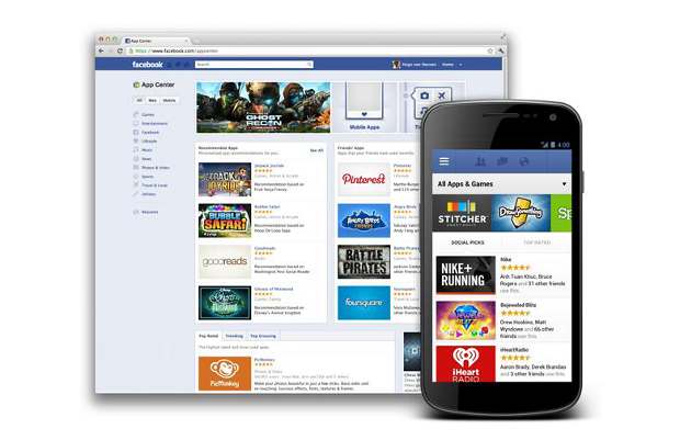 Facebook now brings app store