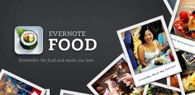 Evernote Food app