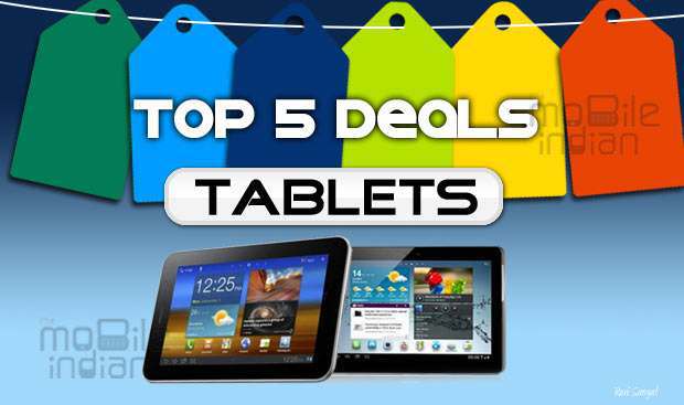 top five tab deals