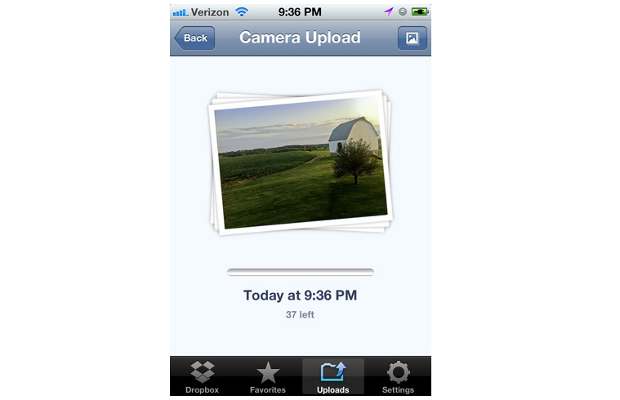 Dropbox iOS gets automatic videos