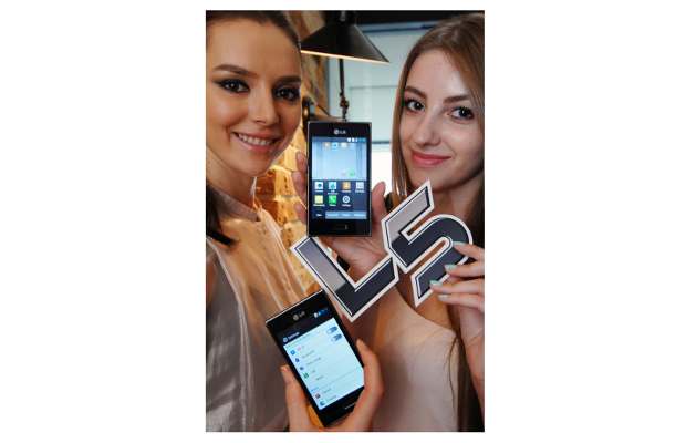 LG Optimus L5 with Android ICS