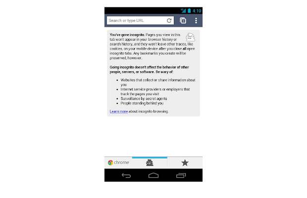 Google Chrome for Android ICS Google Chrome for Android ICS