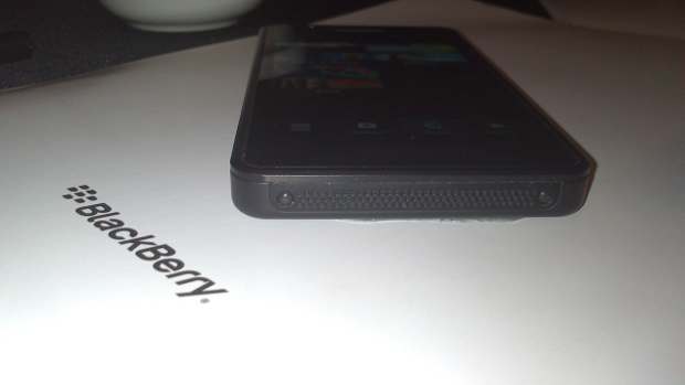 BlackBerry OS 10 alpha device