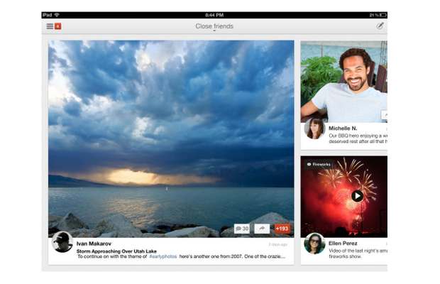 Google+ for iPad