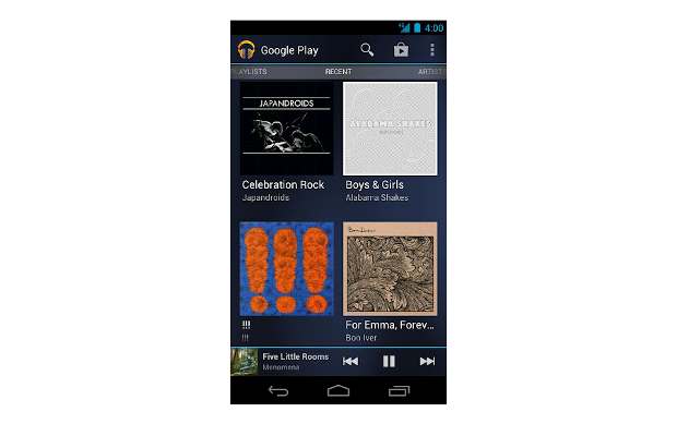 Google Play Music app