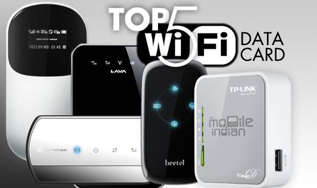 Top 5 pocket WiFi data card